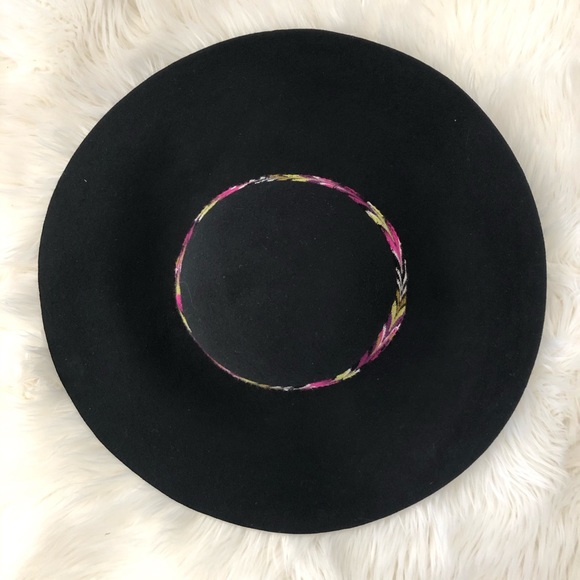 Missoni For Target Black Wool Floppy Hat - Picture 3 of 4